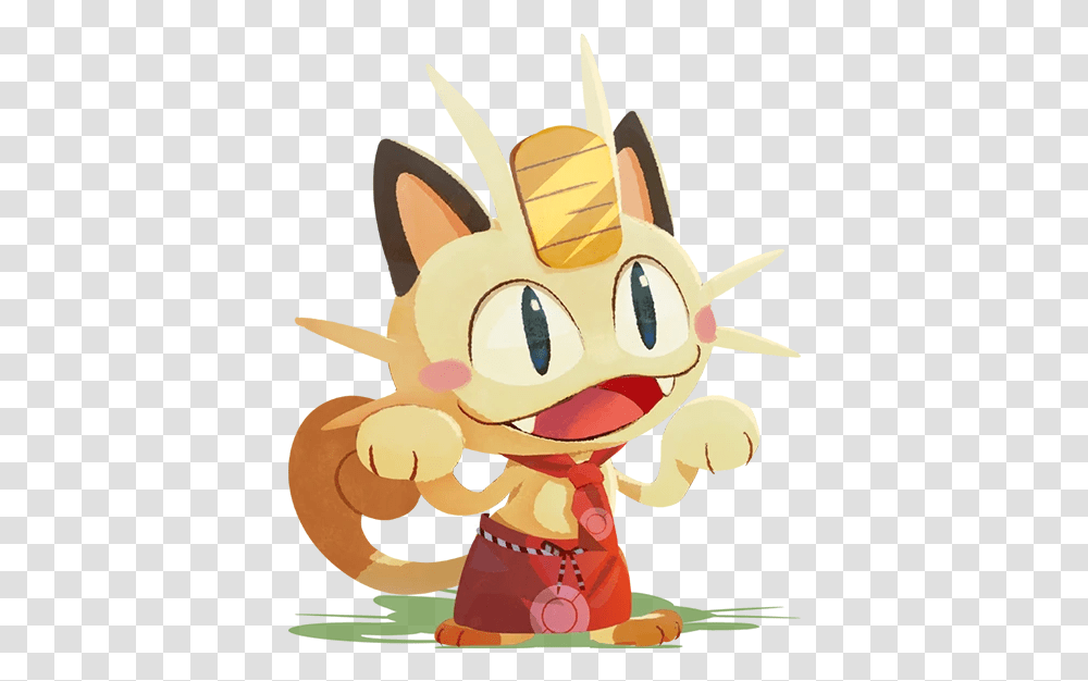 Meowth Game Pokemon Cafe Mix, Elf, Toy, Outdoors, Mascot Transparent Png