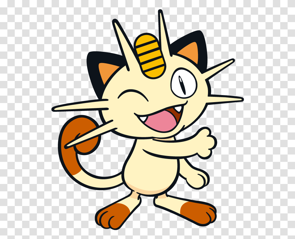 Meowth Pokemon Character Vector Art Meowth Pokemon, Flag, Label Transparent Png
