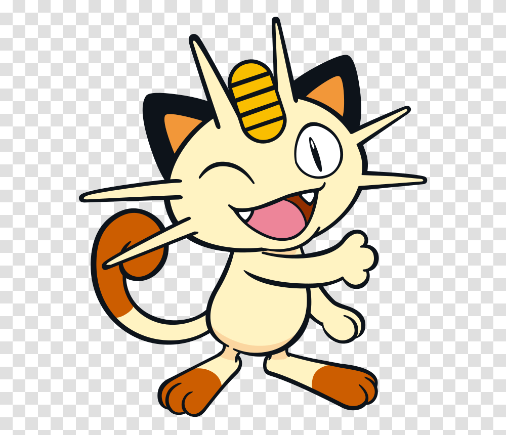 Meowth Pokemon Character Vector Art Pokemon Dream World Meowth, Symbol, Life Buoy Transparent Png