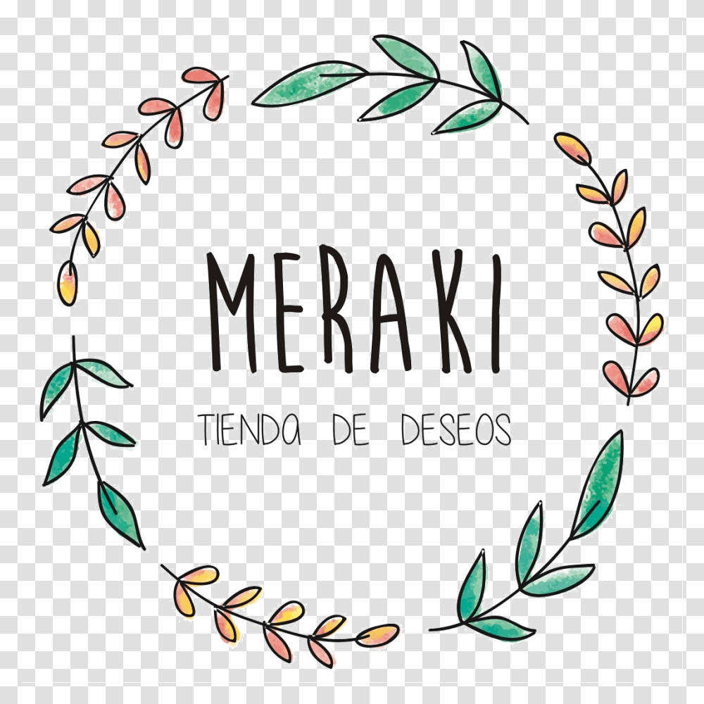 Meraki Tienda De Deseos Logos Con La Frase De Meraki, Plant, Pattern, Tree Transparent Png