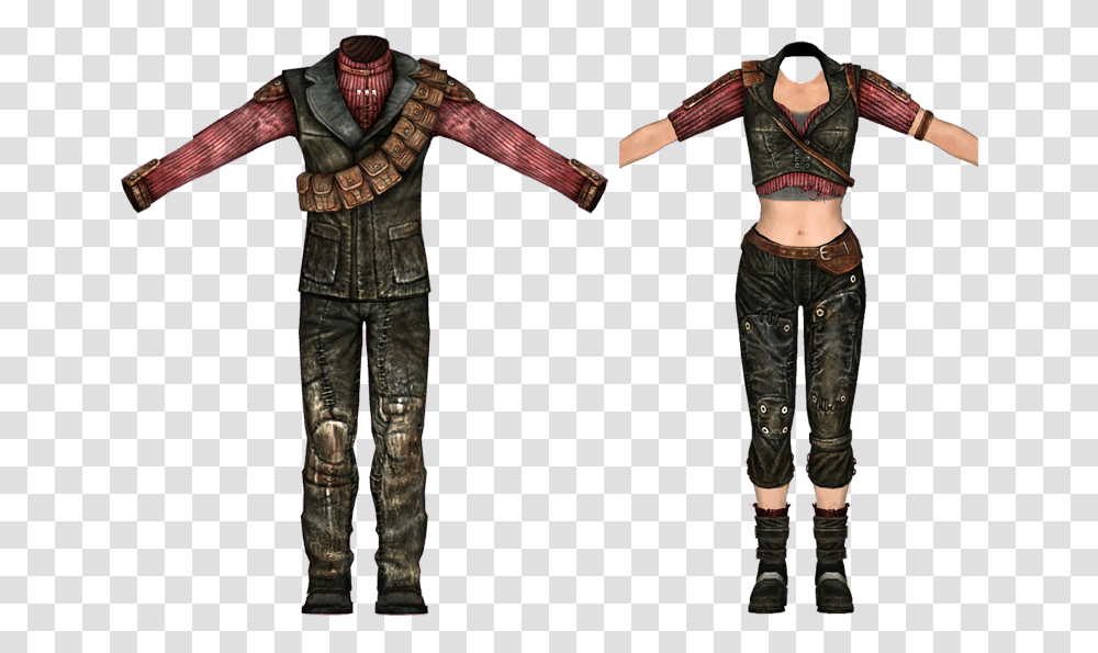 Merc Adventurer Outfit Fallout 3 Outfits, Person, Costume, Sleeve Transparent Png