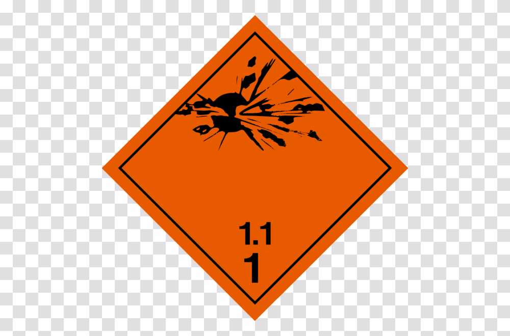 Mercancias Peligrosas Clase, Sign, Triangle, Road Sign Transparent Png