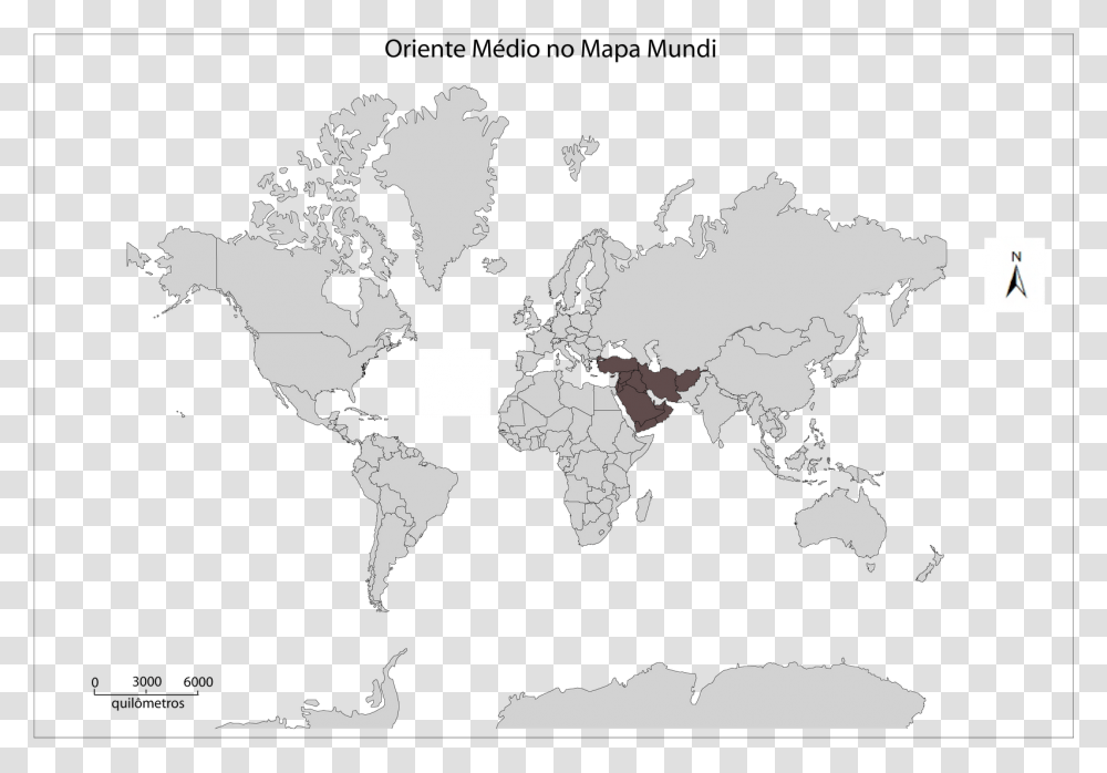 Mercator Map World Map Red Outline, Diagram, Plot, Atlas Transparent Png