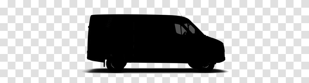 Mercedes Benz Cargo Van Cartoon Compact Van, Monitor, Screen, Electronics, Pc Transparent Png