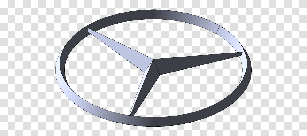 Mercedes Benz Logo Circle, Symbol, Star Symbol, Sundial, Compass Transparent Png
