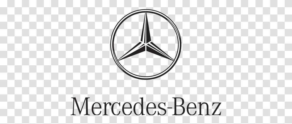 Mercedes Benz Logo White, Star Symbol, Clock Tower, Architecture Transparent Png