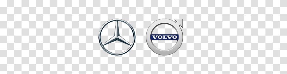 Mercedes Benz Volvo, Logo, Trademark, Emblem Transparent Png