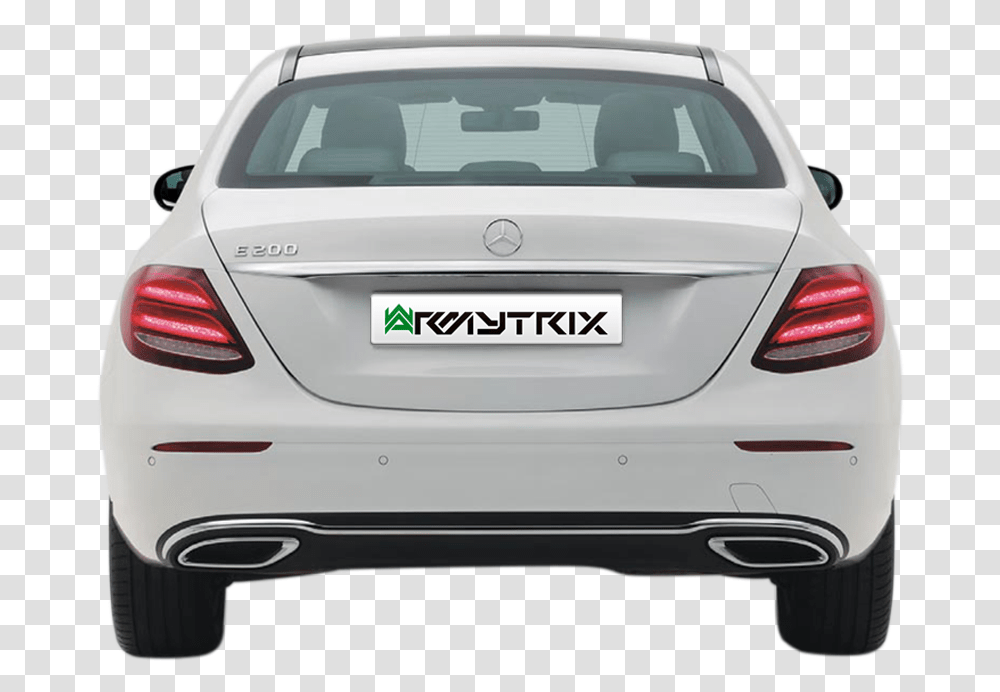 Mercedes Car 2019 Benz E300 Rear View, Vehicle, Transportation, Sedan, Bumper Transparent Png