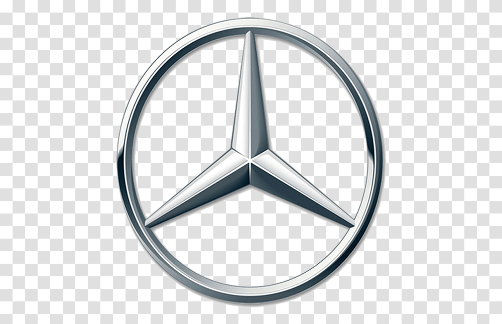 Mercedes Car Logo, Trademark, Emblem, Badge Transparent Png