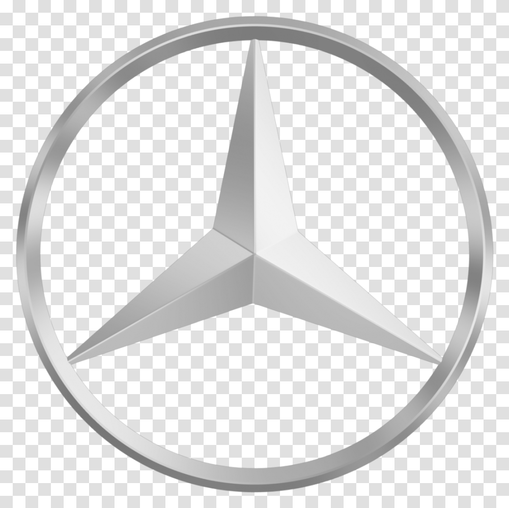 Mercedes Logo Logo De Mercedes Benz Vector, Star Symbol, Trademark Transparent Png