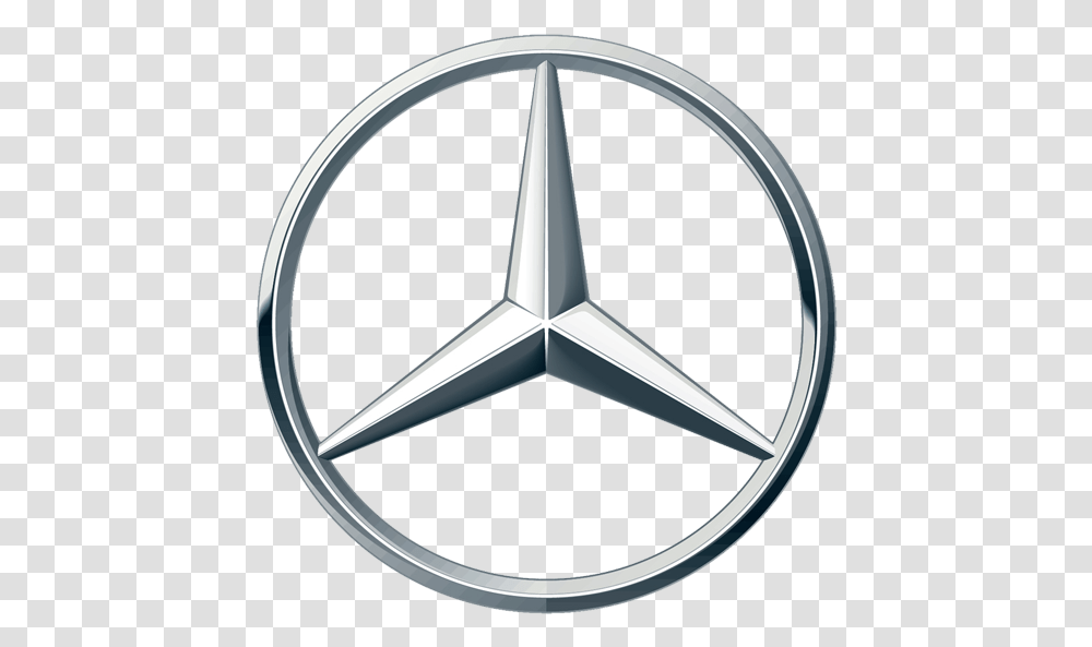 Mercedes Logo, Trademark, Star Symbol, Badge Transparent Png