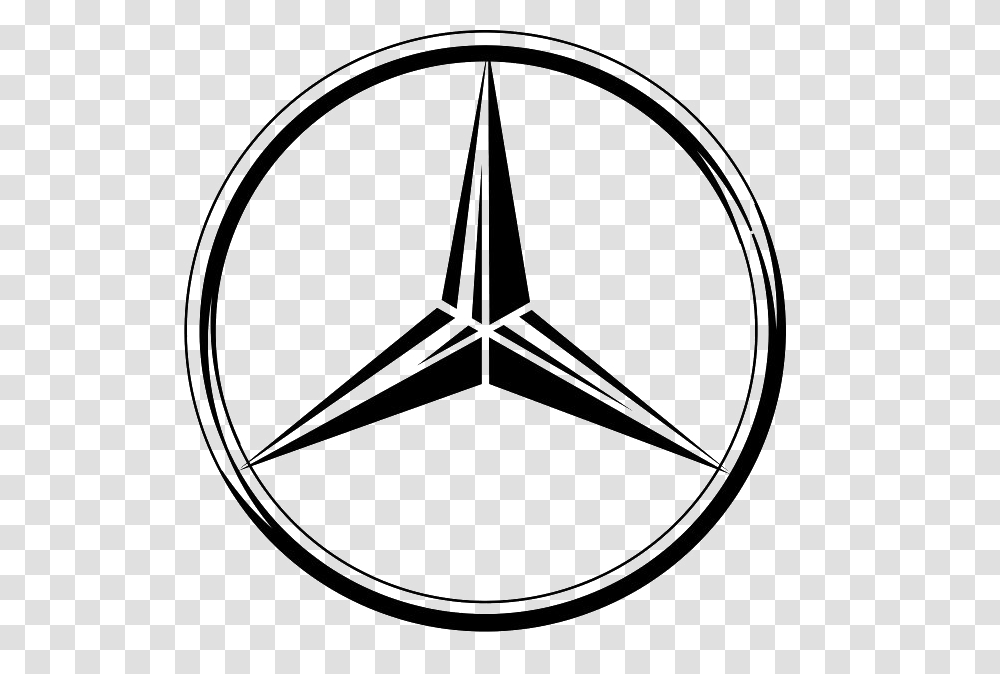 Mercedes Logos, Star Symbol, Trademark, Gate Transparent Png