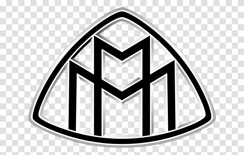 Mercedes Maybach Logo, Trademark, Emblem, Stencil Transparent Png