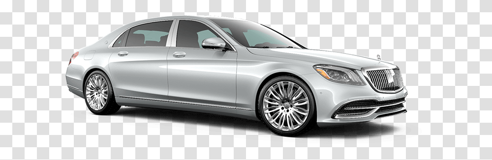 Mercedes Maybach S650 White 2019, Sedan, Car, Vehicle, Transportation Transparent Png