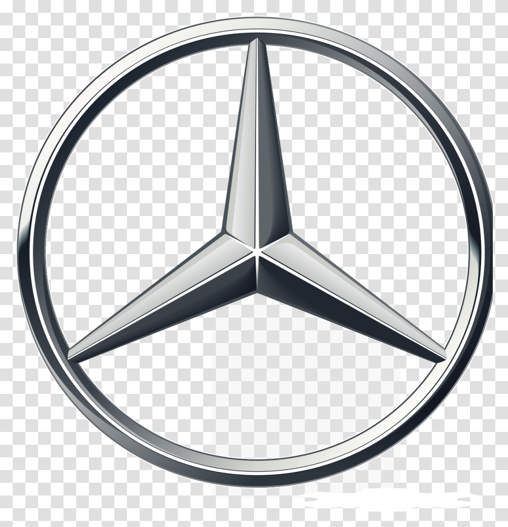 Mercedes Mercedes Logo Jpg, Symbol, Trademark, Star Symbol, Badge Transparent Png