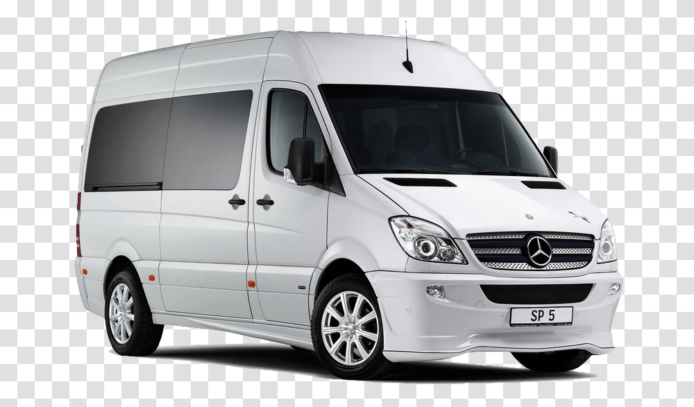 Mercedes Minibs Mercedes Benz Sprinter, Minibus, Van, Vehicle, Transportation Transparent Png