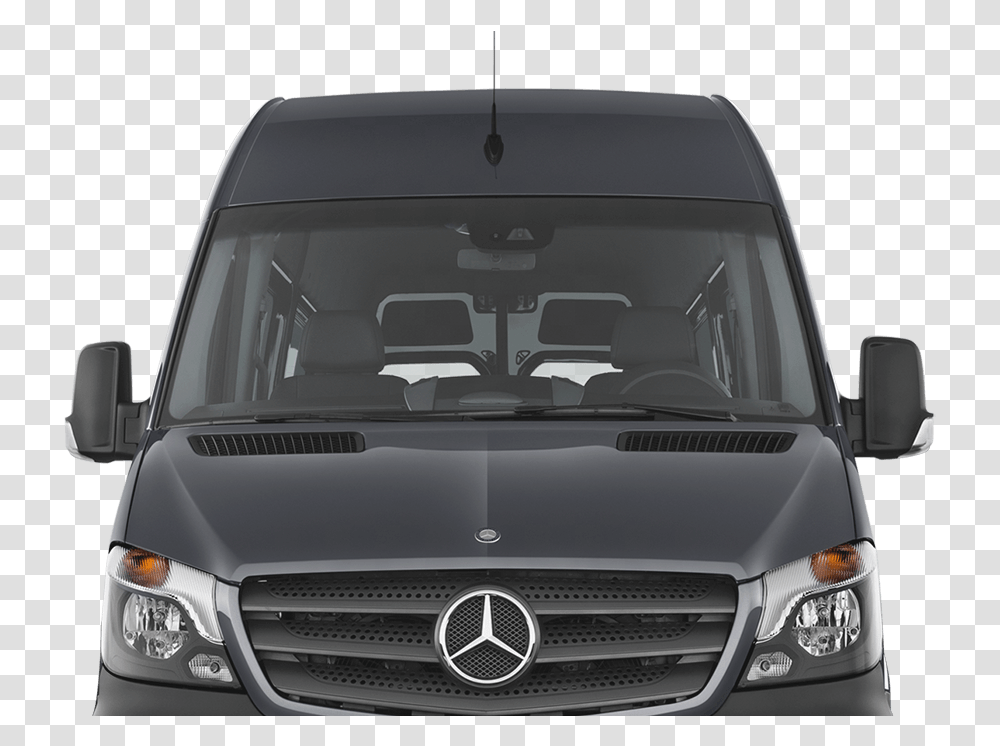Mercedes Sprinter 2018 Front, Car, Vehicle, Transportation, Windshield Transparent Png