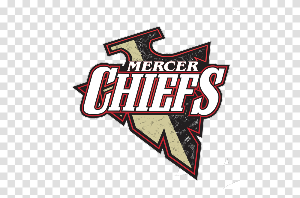 Mercer Chiefs Hockey, Logo, Leisure Activities Transparent Png