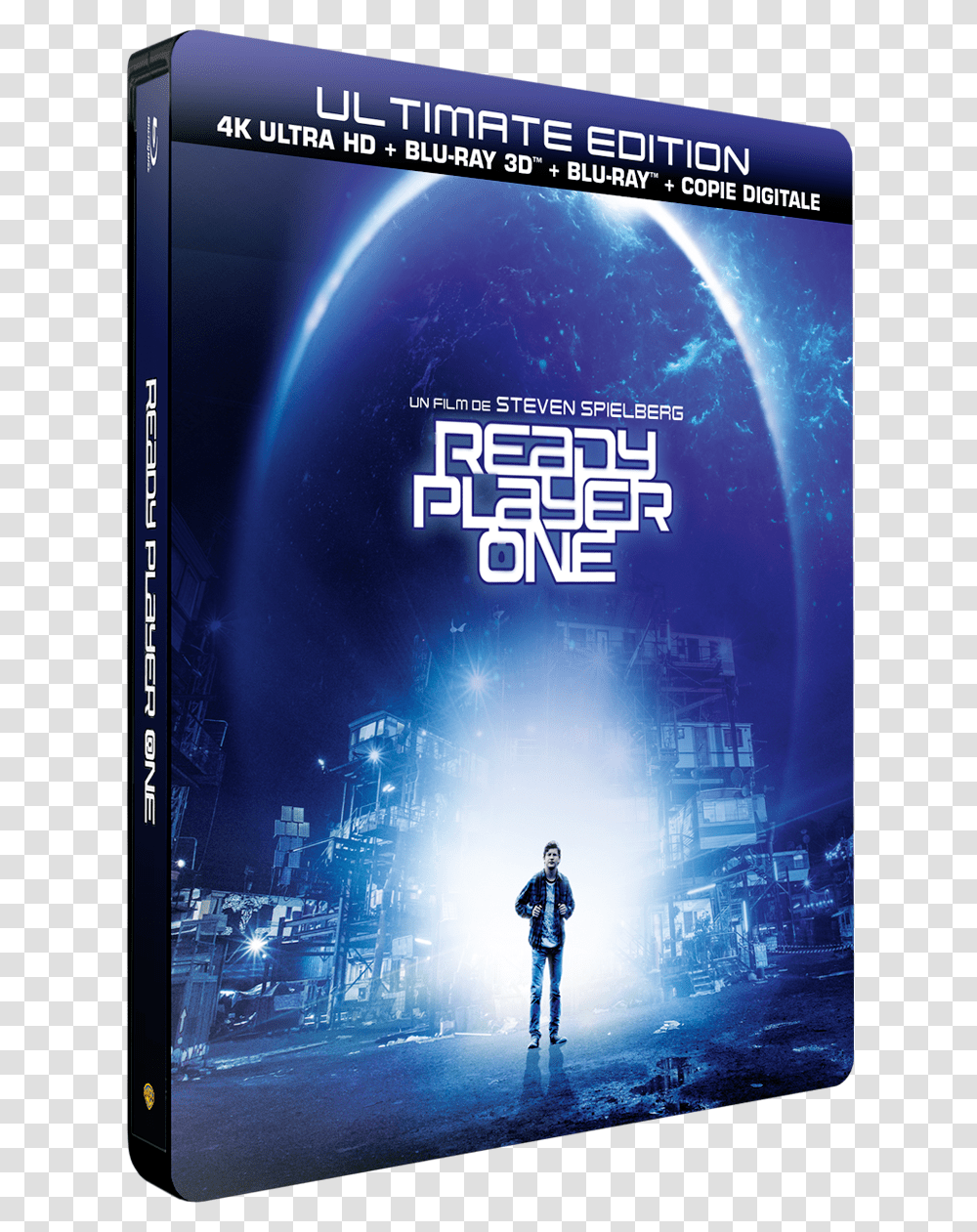 Mercury Element Ready Player One Steelbook, Person, Advertisement, Poster, Flyer Transparent Png