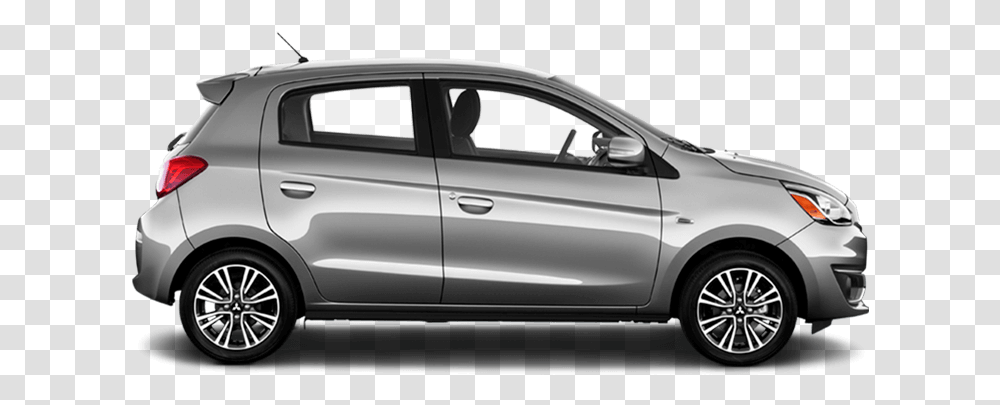 Mercury Gray Metallic Mitsubishi Mirage 2018 Black, Car, Vehicle, Transportation, Automobile Transparent Png