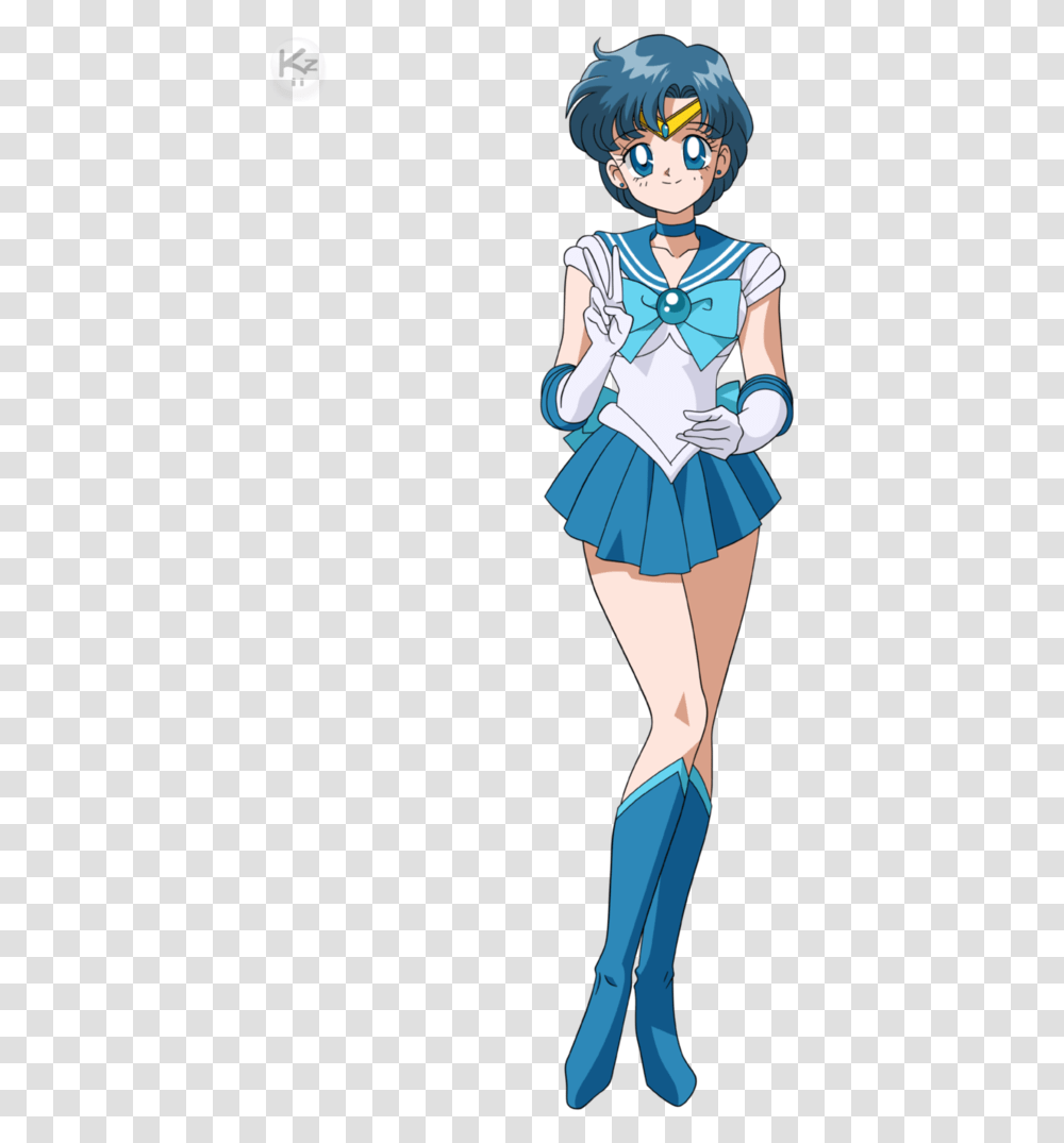 Mercury Sailor Moon Characters, Costume, Female, Person Transparent Png
