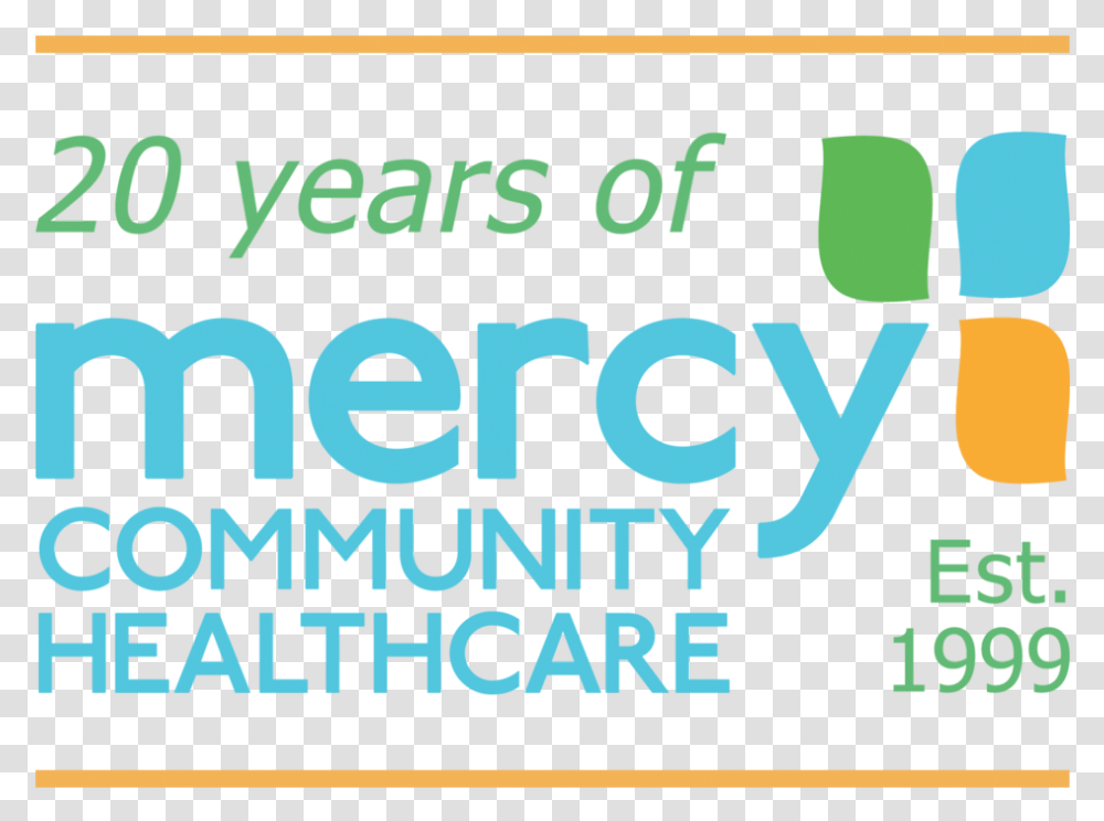 Mercy 20th Logo Final Mercy, Label, Alphabet, Word Transparent Png
