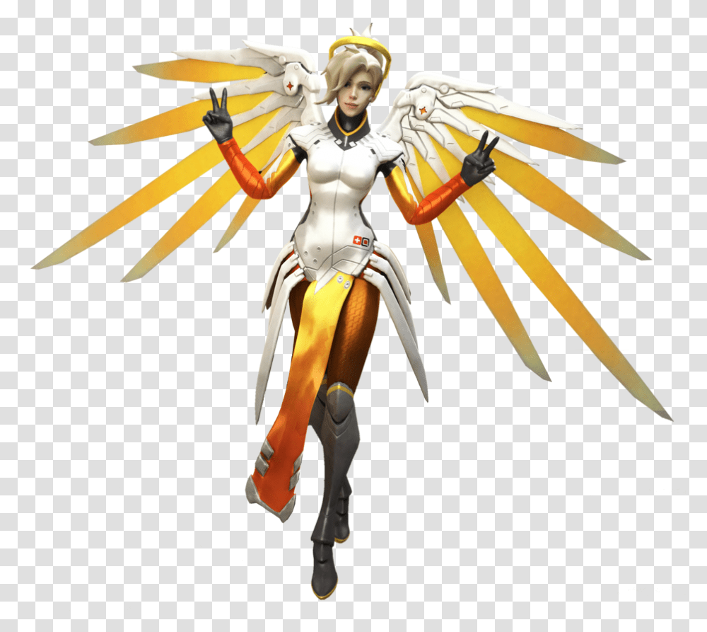 Mercy, Costume, Toy, Person Transparent Png
