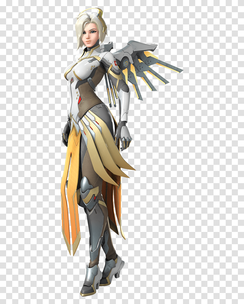 Mercy New Mercy Overwatch 2, Person, Human, Toy, Costume Transparent Png