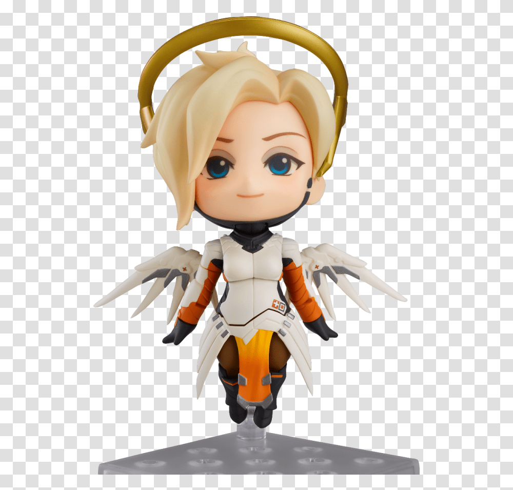 Mercy Overwatch Funko, Doll, Toy, Person, Human Transparent Png