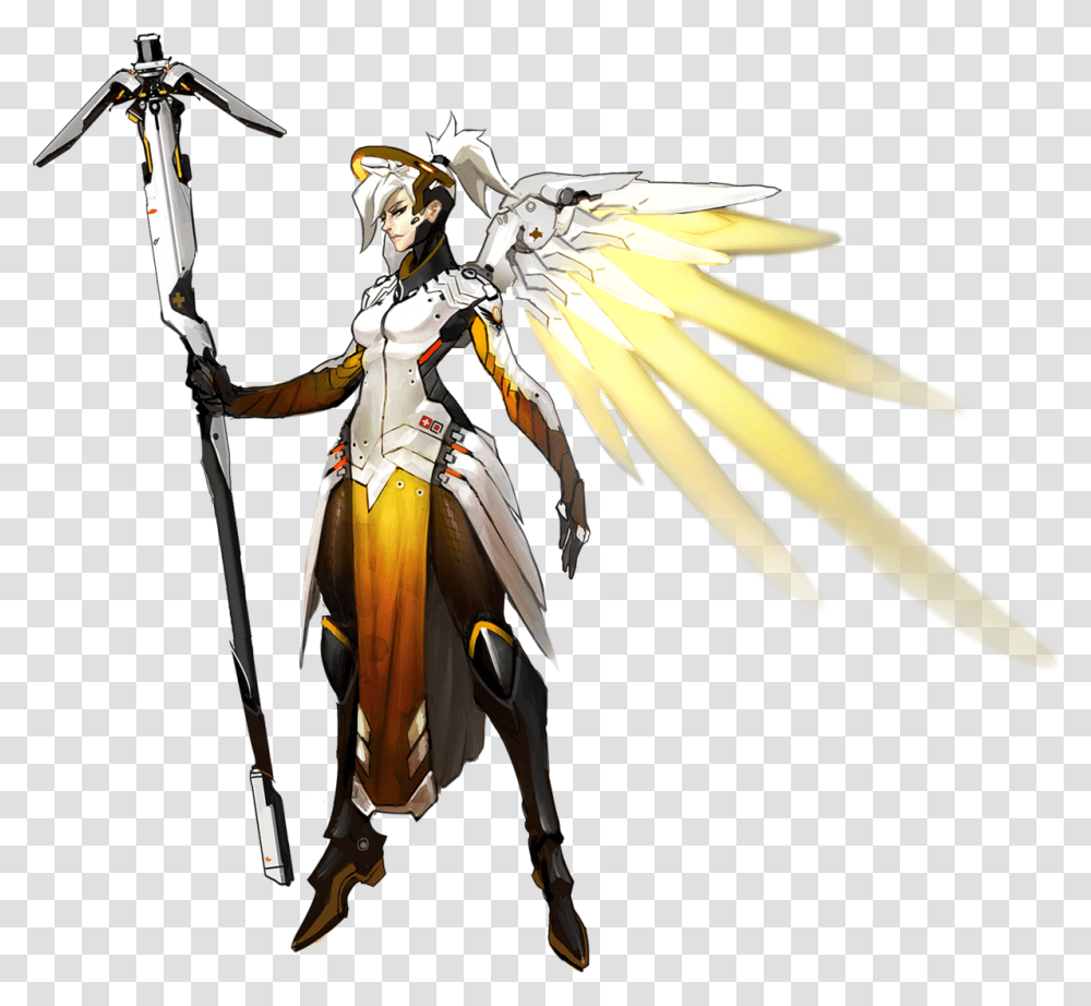 Mercy, Person, Costume, Bow Transparent Png