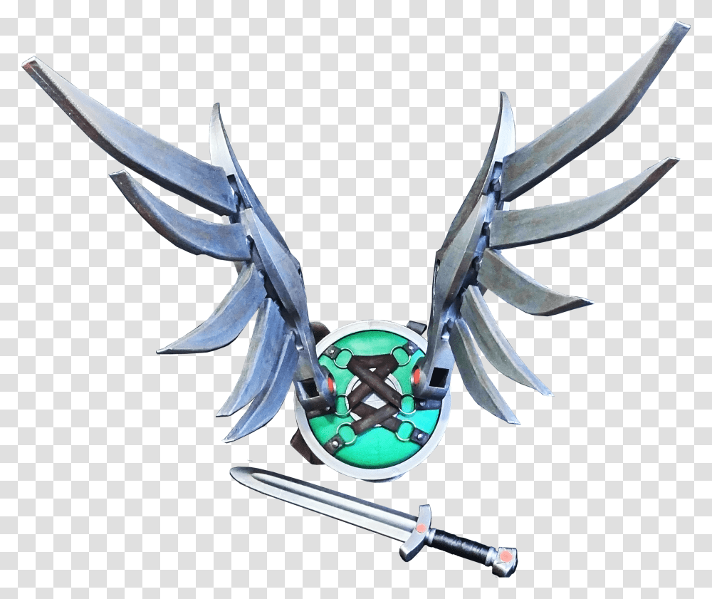Mercy Wings, Emblem, Weapon Transparent Png