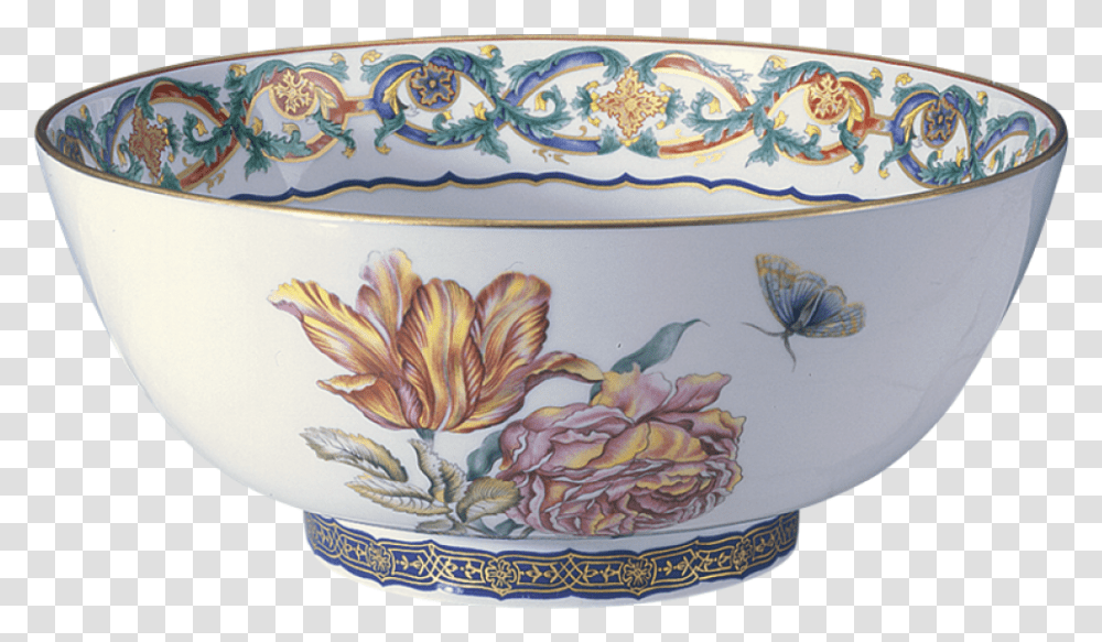 Merian Chinese Bowl Chinese Bowl, Porcelain, Pottery, Bird Transparent Png