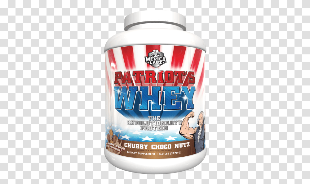 Merica Labz Patriot's Whey, Tin, Can, Person, Human Transparent Png