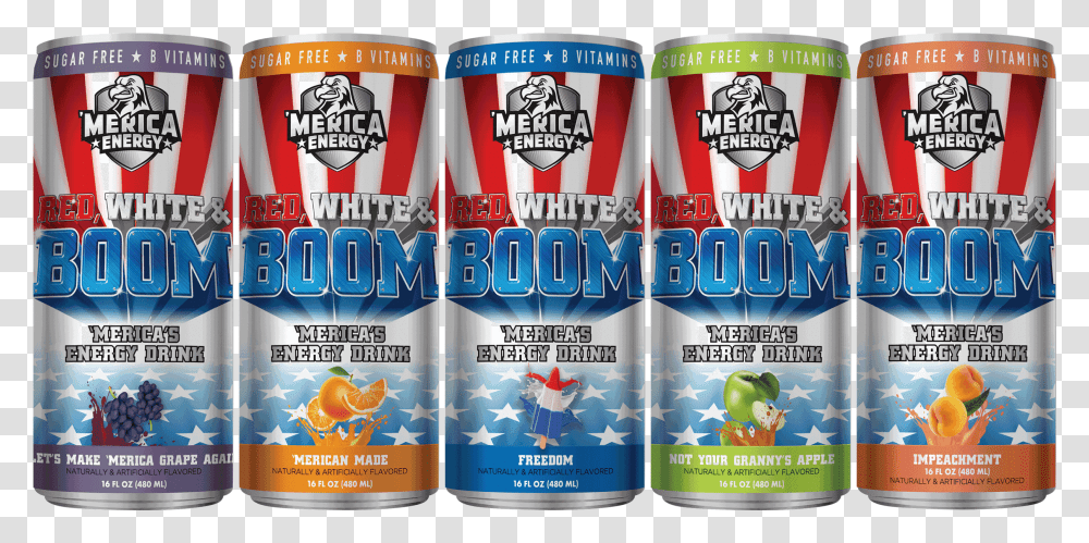 Merica S Energy Drink Wheat Beer, Tin, Can, Beverage, Aluminium Transparent Png
