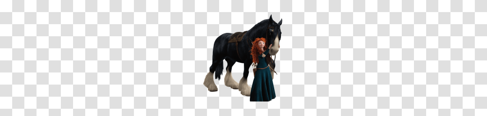 Merida Clipart, Person, Human, Horse, Mammal Transparent Png