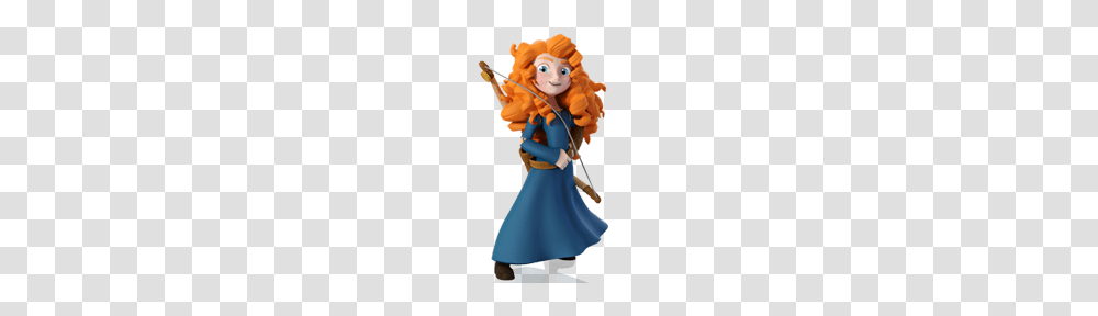 Merida Disney Infinity Originals Characters, Doll, Toy, Figurine, Person Transparent Png