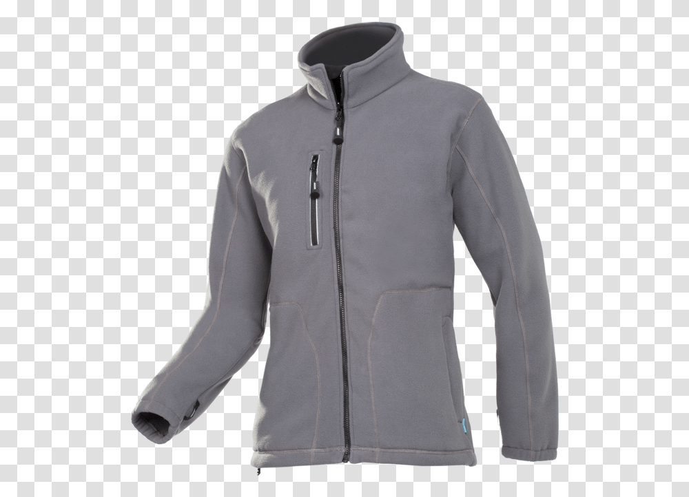 Merida Grey Sioen Merida 612za2t01 Fleece Jacket, Apparel, Long Sleeve, Sweatshirt Transparent Png