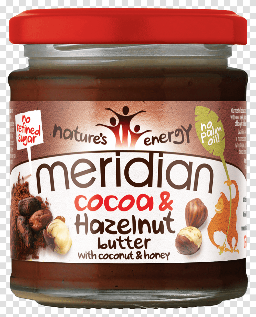 Meridian Cocoa Hazelnut Butter, Food, Box, Honey, Peanut Butter Transparent Png