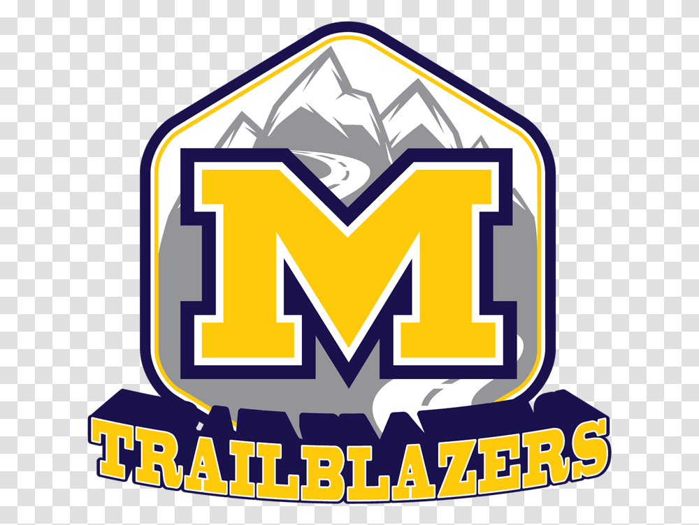 Meridian Elementary Trailblazers Logo Download University Of Michigan, Label, First Aid Transparent Png