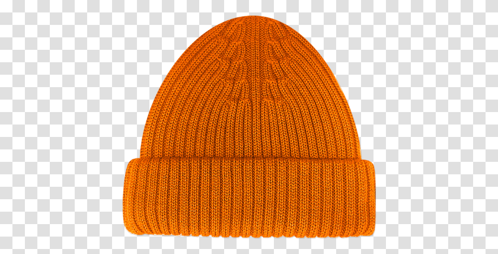 Merino Wool Hat Orange Beanie, Clothing, Apparel, Lamp, Cap Transparent Png