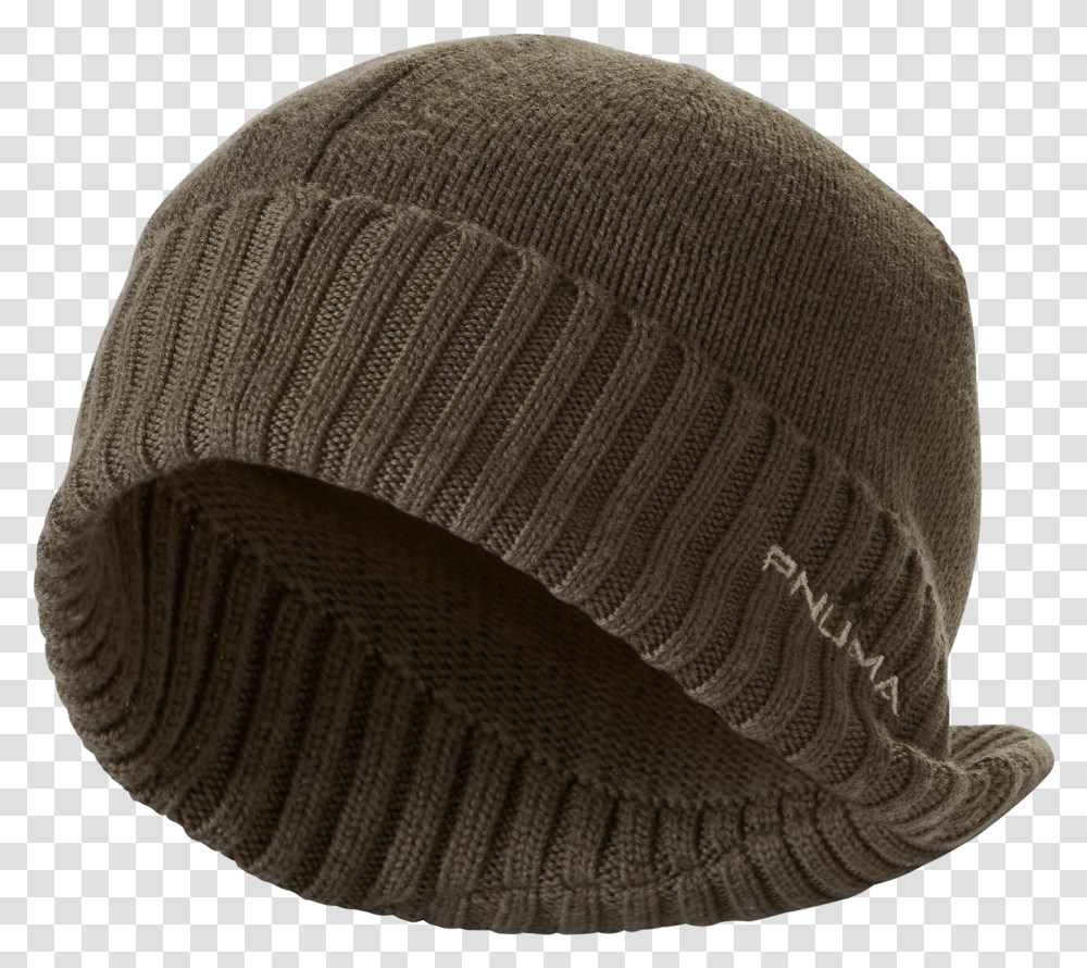 Merino Wool Visor Beanie By Pnuma Outdoors, Apparel, Hat, Cap Transparent Png