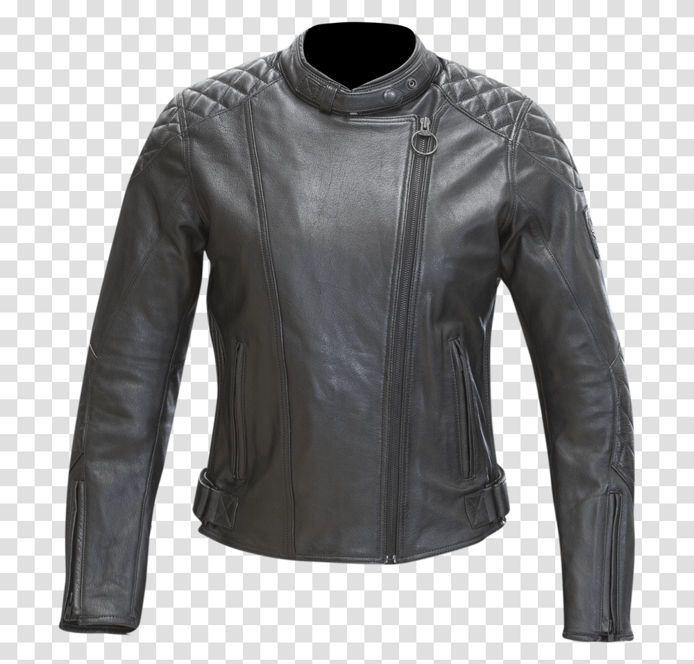 Merlin Hadley Ladies Leather Jacket Checkered Shirt, Clothing, Apparel, Coat, Long Sleeve Transparent Png
