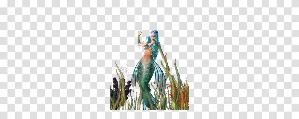 Mermaid Person, Costume, Painting Transparent Png