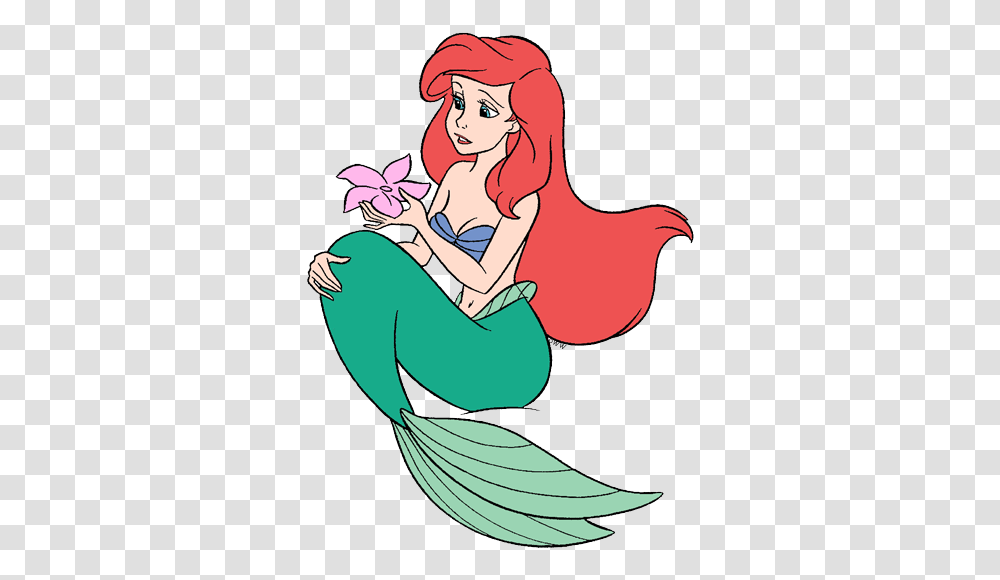 Mermaid Ariel Clip Art Disney Clip Art Galore, Kneeling Transparent Png