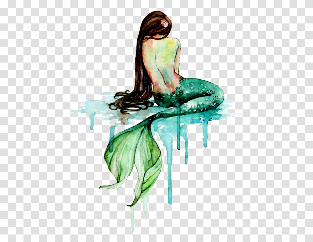 Mermaid Art, Person, Drawing, Painting, Modern Art Transparent Png