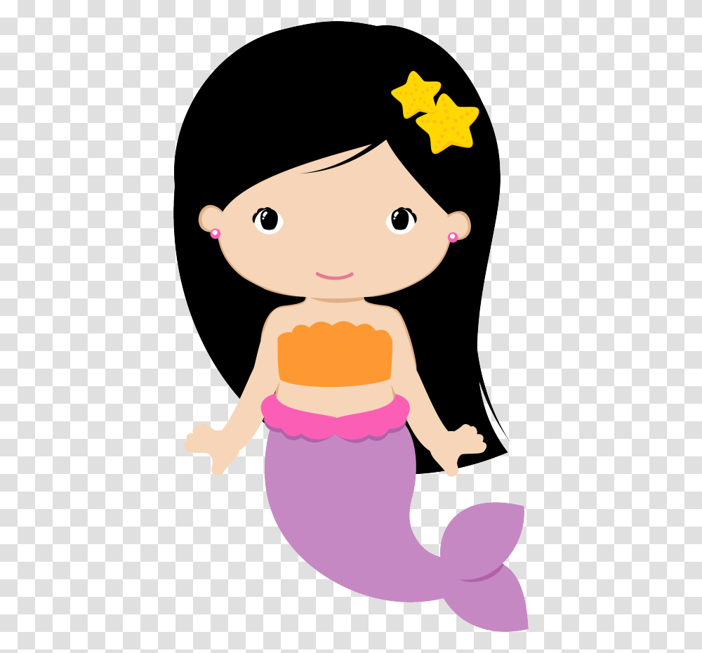 Mermaid Cartoon Mermaid Clipart, Doll, Toy, Food Transparent Png