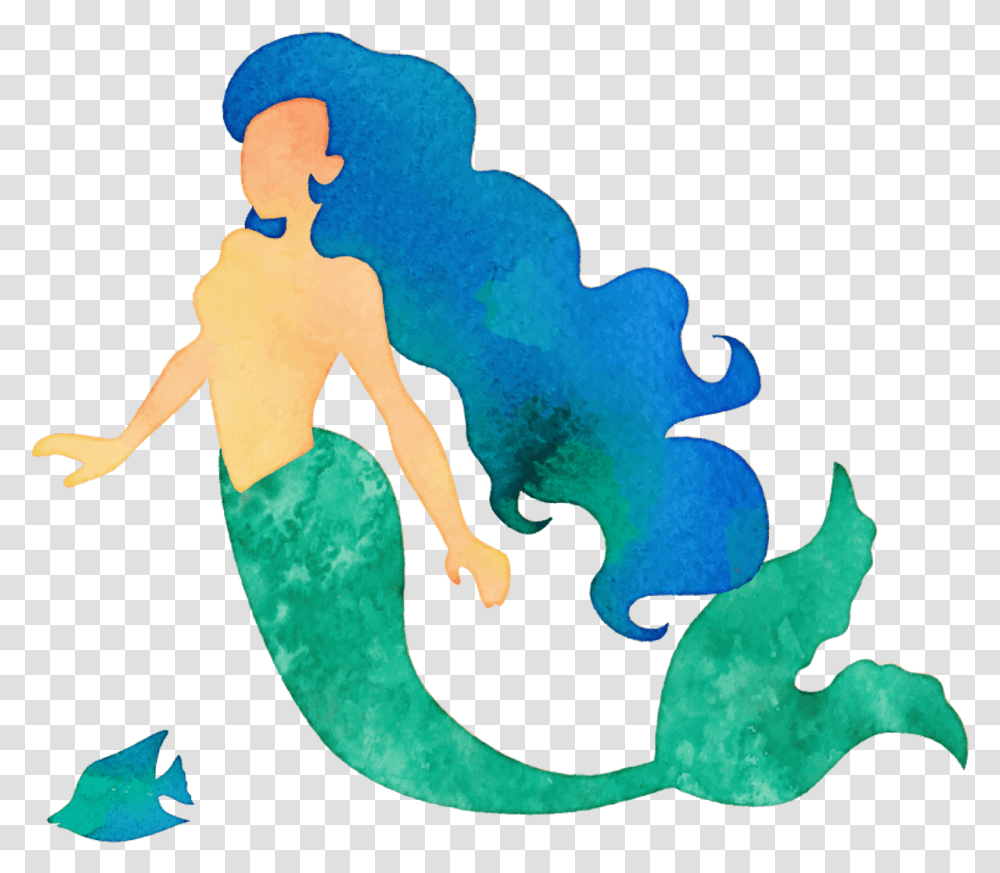 Mermaid Clip Art Illustration Vitruvian Man Blog Illustration, Sea, Outdoors, Water, Nature Transparent Png