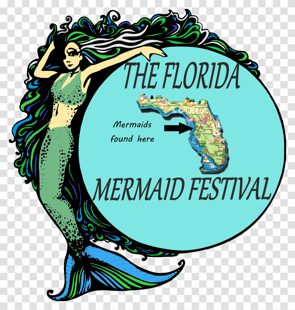 Mermaid Clip Art, Label, Person, Poster Transparent Png