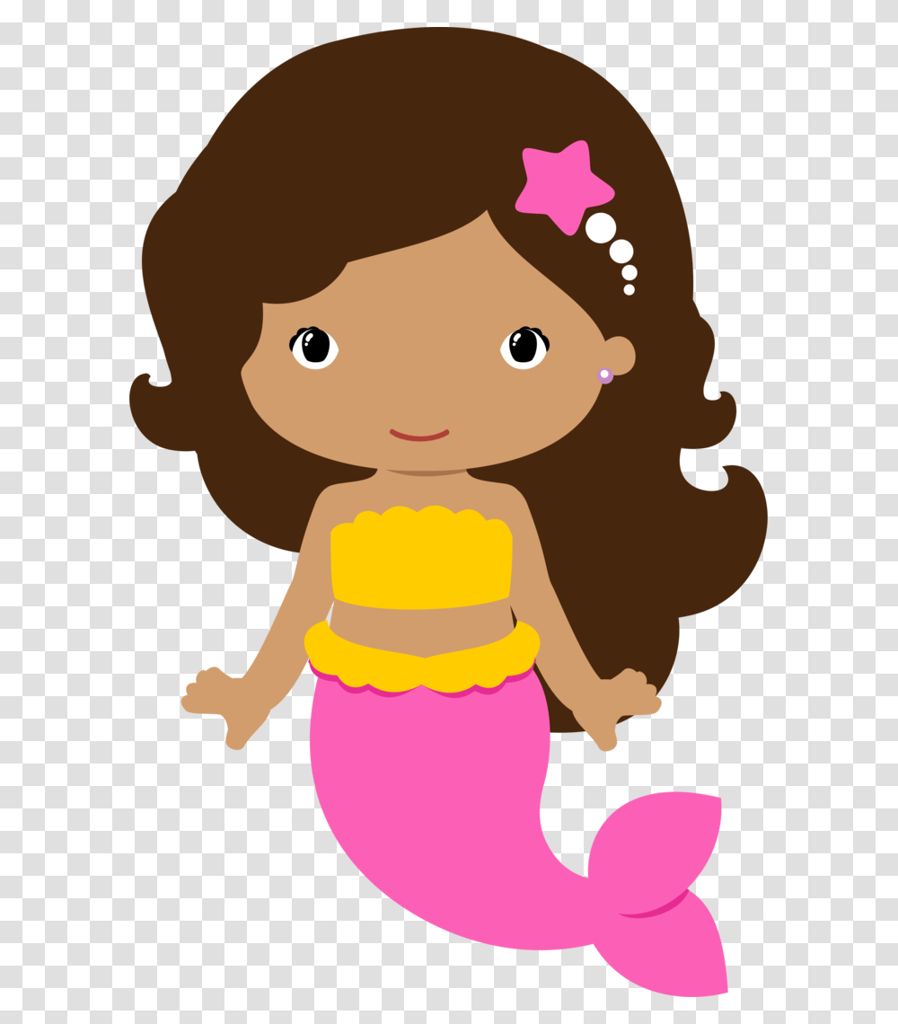 Mermaid Clipart, Doll, Toy, Cookie, Food Transparent Png