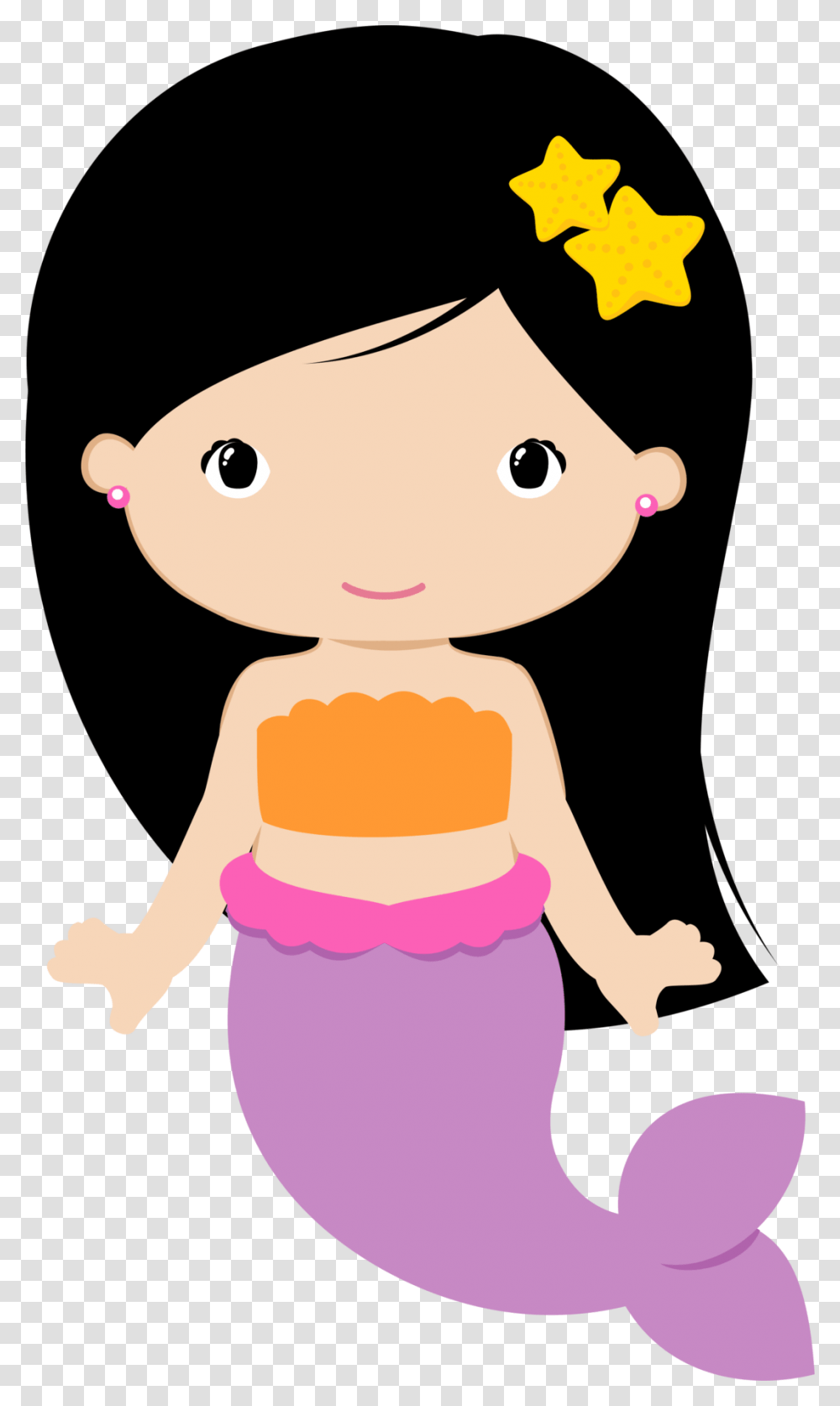 Mermaid Clipart, Doll, Toy, Food Transparent Png